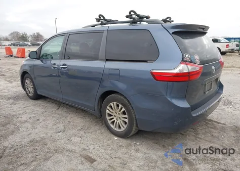 2017 Toyota Sienna Xle Premium 8 Passenger from USA, damaged, VIN 5TDYZ3DC5HS793738